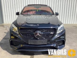 krockskadad bil auto Mercedes GLE GLE AMG Coupe (C292), SUV, 2015 / 2019 5.5 63 S AMG V8 biturbo 32V 4-Matic 2017/1