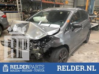 damaged campers Nissan Note Note (E12), MPV, 2012 1.2 68 2016/11