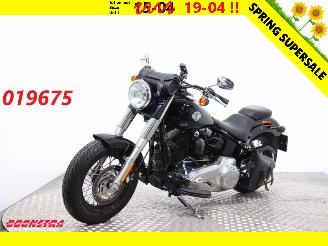 danneggiata motocicli Harley-Davidson  FLS 103 Softail Slim 5HD Remus Navi Supertuner 13.795 km! 2014/5