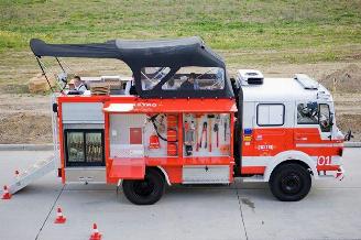 Schadeauto Dodge Justy Gastro Food Truck RG-13 Fire Service 1980/6