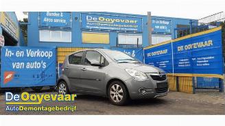 Purkuautot passenger cars Opel Agila Agila (B), MPV, 2008 / 2014 1.0 12V ecoFLEX 2010/9