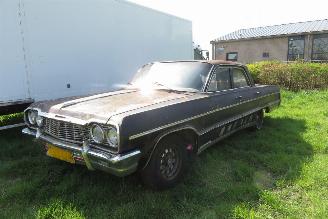 škoda osobní automobily Chevrolet Impala 6 cilinder benzine, sedan, slapend NL kenteken 1964/2