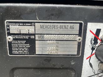 Mercedes Overige 711 D BAKWAGEN MET HYDR. LAADKLEP picture 26