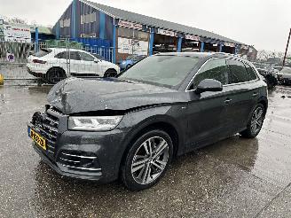 Damaged car Audi Q5 45 TFSI 185KW Hybrid Autom. Clima Navi Pano Quattro Design Plus 2019/9