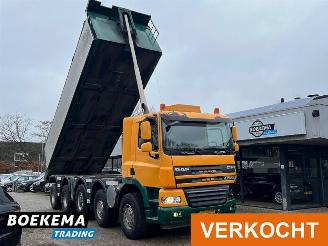 krockskadad bil vrachtwagen GINAF X 5250 TS 10X4 Hyva 25,6M3 Euro 5 Hef-As 4XStuuras 2008/5