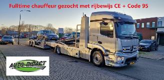 Vrakbiler caravan Audi  Chauffeur CE + Code 95 gezocht (overnachten) 2023/1
