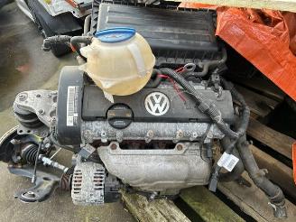 uszkodzony samochody osobowe Volkswagen Polo 1.4 FSI CGG MOTOR COMPLEET 2012/1