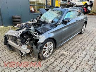 Coche accidentado Mercedes C-klasse C (C205), Coupe, 2015 C-300 2.0 Turbo 16V 2019/9