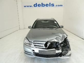 uszkodzony samochody osobowe Mercedes C-klasse 2.1 D CDI BLUEEFFICI 2013/10